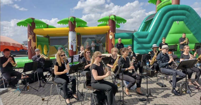 Auftritt auf dem Firmenfest eines Musikerkollegen